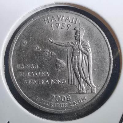 沼泽如烟--第773场 - 美国2008年25分纪念币