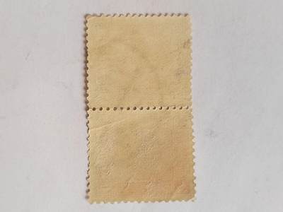 邮票专场 中华民国邮票 一分。两连。