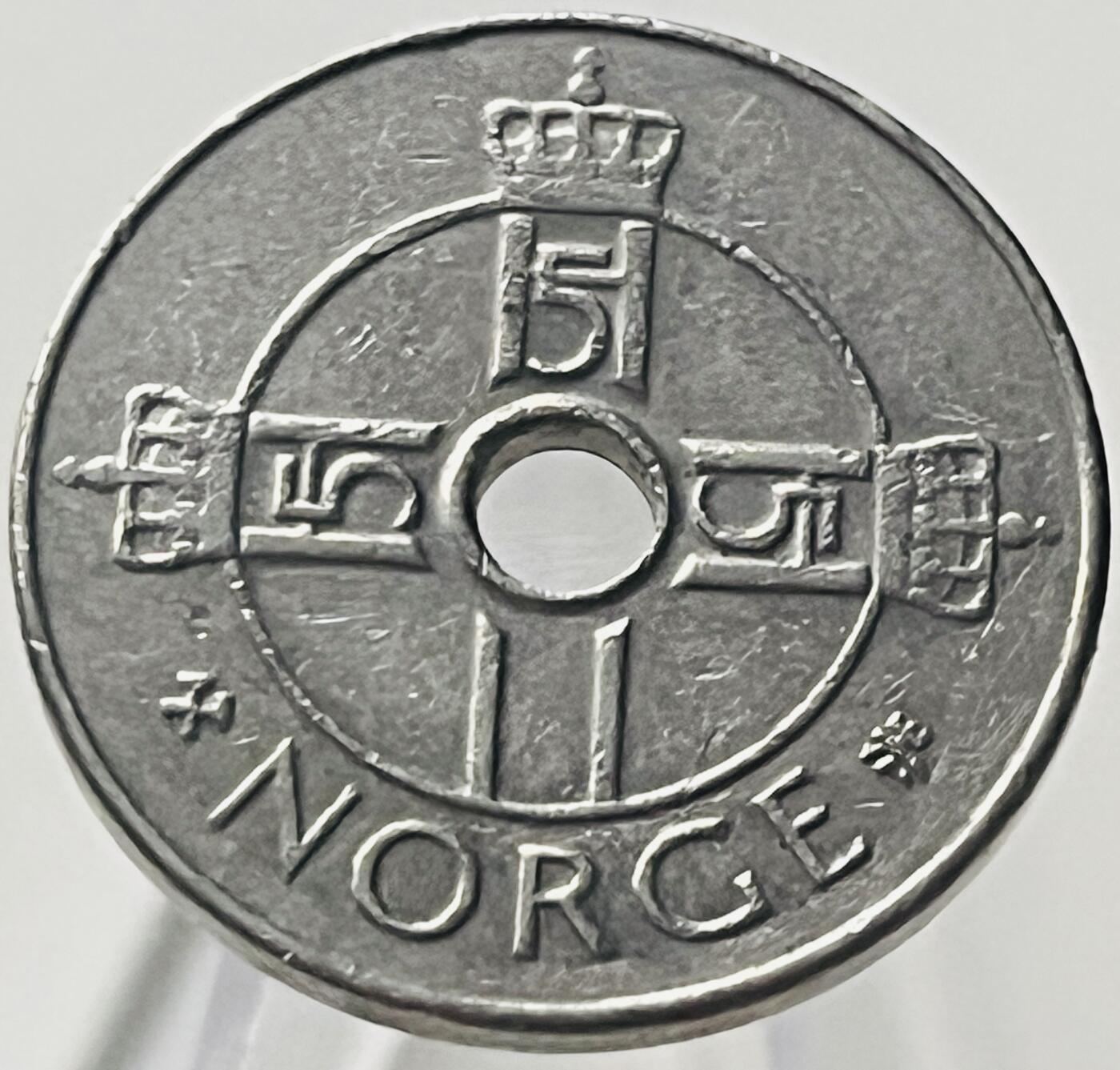 神仙姐姐-中外币专场15 1999年挪威1克朗