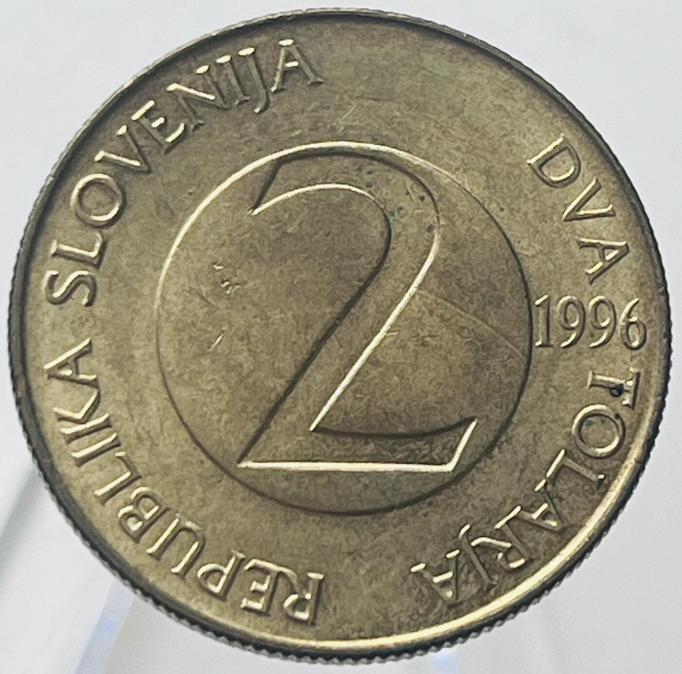 神仙姐姐-中外币专场15 1996年斯洛文尼亚2托拉尔