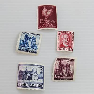 PCAI钱币 9-442  有底价民国邮票小专场 - 德国邮票10