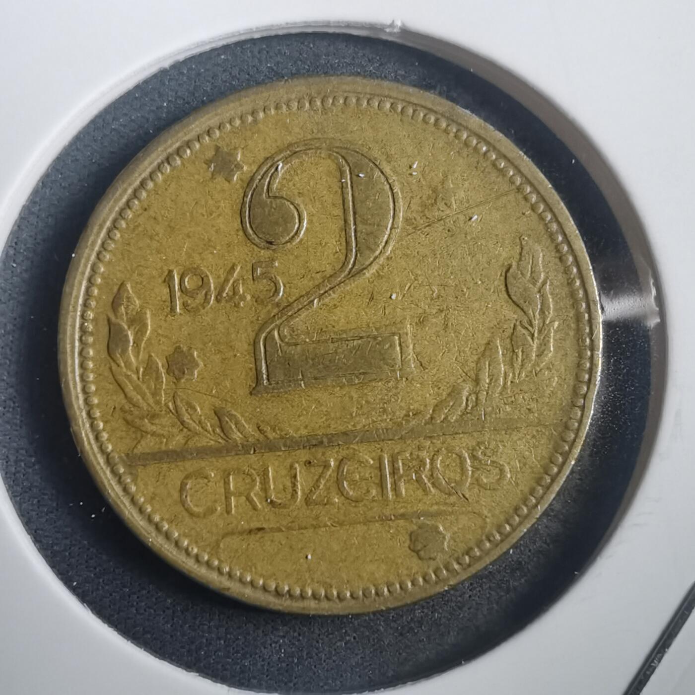 沼泽如烟--第772场 巴西1945年2克鲁塞罗