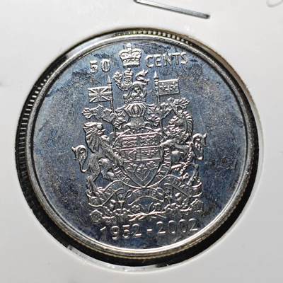 KK钱币收藏小铺 第306期 2月预留时间 周末发货 - 2002加拿大50分 纪念币