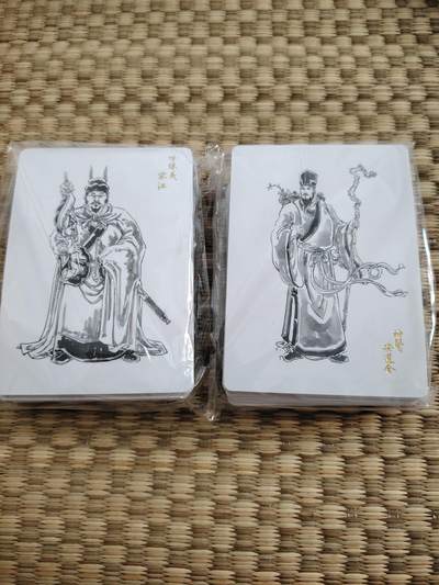 卡牌限时021期活动专场 - 月印文化-飞将水浒一弹齐-线稿全新未拆封