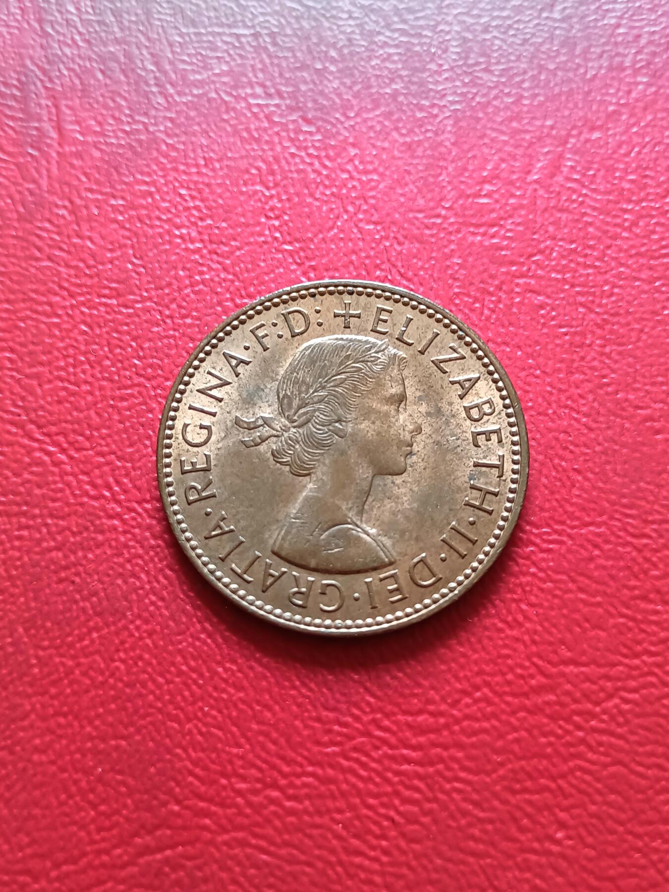 【云涧收藏】第四十三场 英国1966年1/2便士
