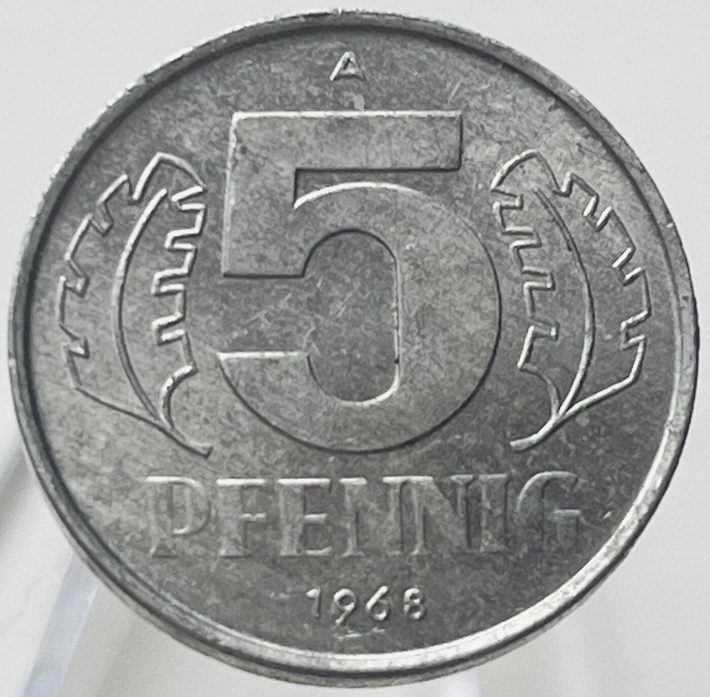 神仙姐姐-中外币专场15 1968年德国5芬尼