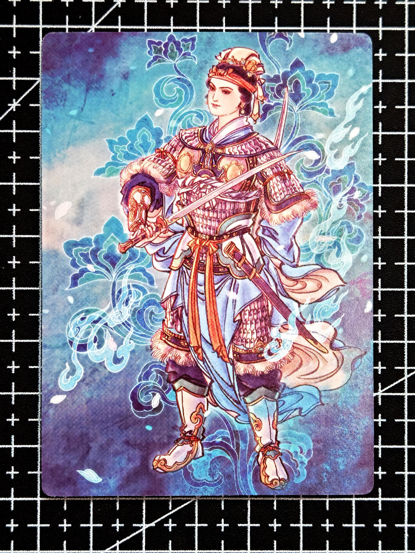 琦卡当当铺  第05期★★快速结束，小心被偷塔★★(分享有奖) 持续收拍品中~更多福利欢迎加群了解 星宿文创-水浒-扈三娘-普卡-1张
