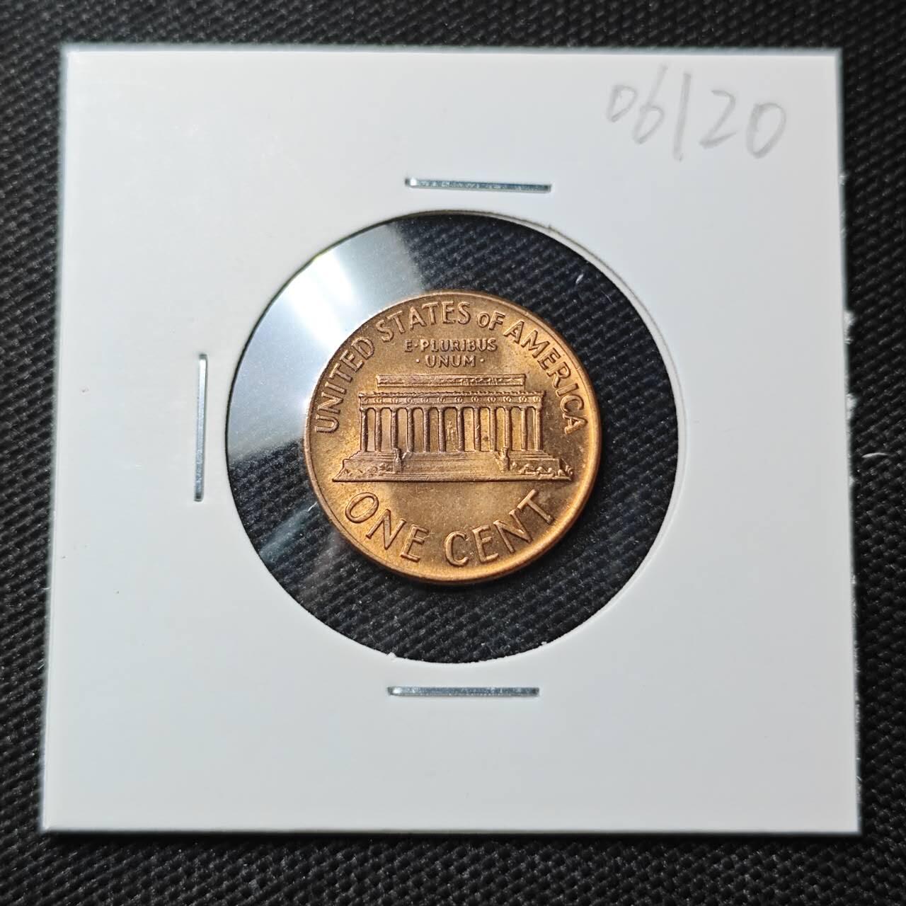 KK钱币收藏小铺 第306期 2月预留时间 周末发货  1969美国1分 好品