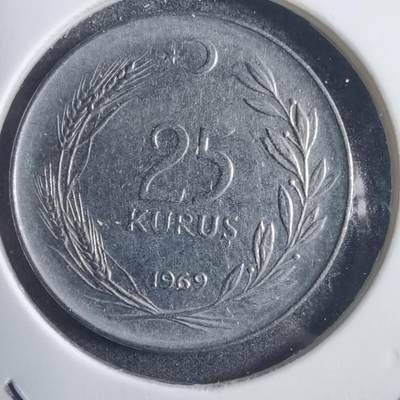 沼泽如烟--第774场 - 土耳其1969年25库鲁