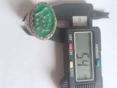 玉石 手串 手镯 手链专场 中亚回流 宝石老铜戒指。