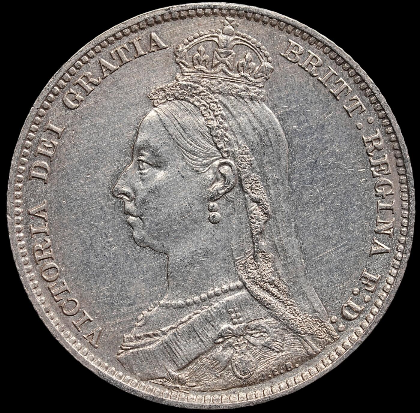修遠堂世界钱币第七十七期 1889年英国1先令银币