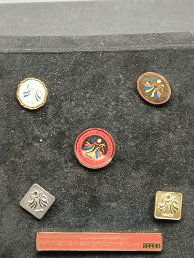 49期回流戒指饰品丝路钱币专场 - 庆祝新疆成立五十周年纪念章