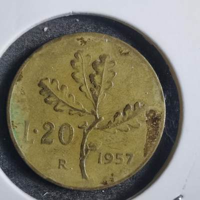 沼泽如烟--第774场 - 意大利1957年20里拉