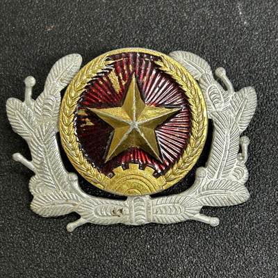 西秦中古拍卖第五十期 - 越南早期人民军陆军大帽徽