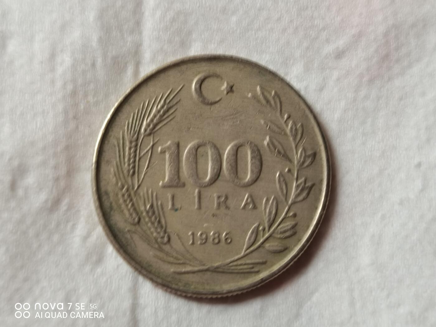 外币 土耳其100里拉