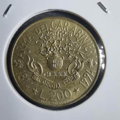 沼泽如烟--第774场 - 意大利1994年200里拉纪念币