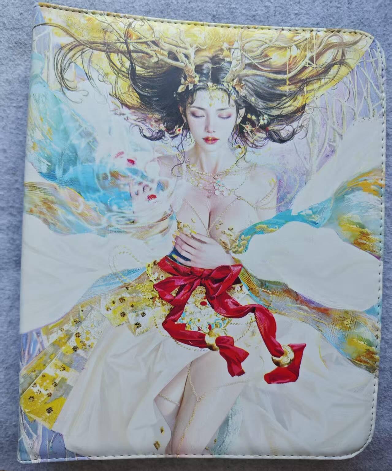 龙虎卡牌第四五场 （无佣金，满120包邮，欢迎送拍） 妖姬传9宫主题卡册 （含卡页 9.99新）