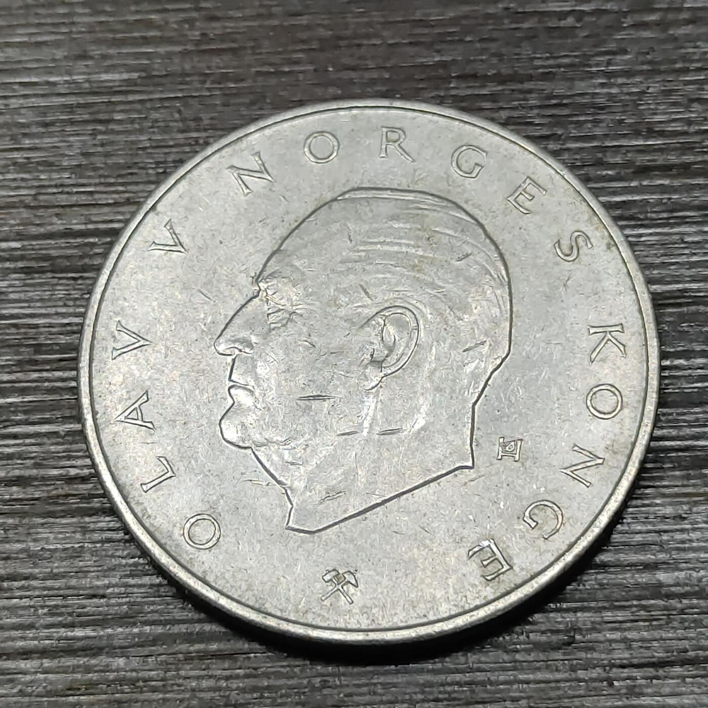 【铜匠收藏】★第125场★散币场，无佣金，30包邮。不满30元，支付5元运费。《接受代拍 代送NGC评级》 挪威 5克朗 1979年