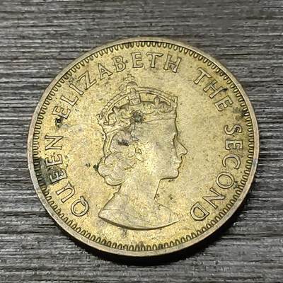 【铜匠收藏】★第125场★散币场，无佣金，30包邮。不满30元，支付5元运费。《接受代拍 代送NGC评级》 - 1957年 英属泽西岛 伊丽莎白二世 1/4先令 镍黄铜币