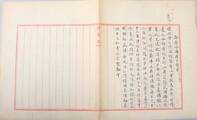 北京国升信札纸杂专场（1） - 齐齐哈尔康宗愈电文