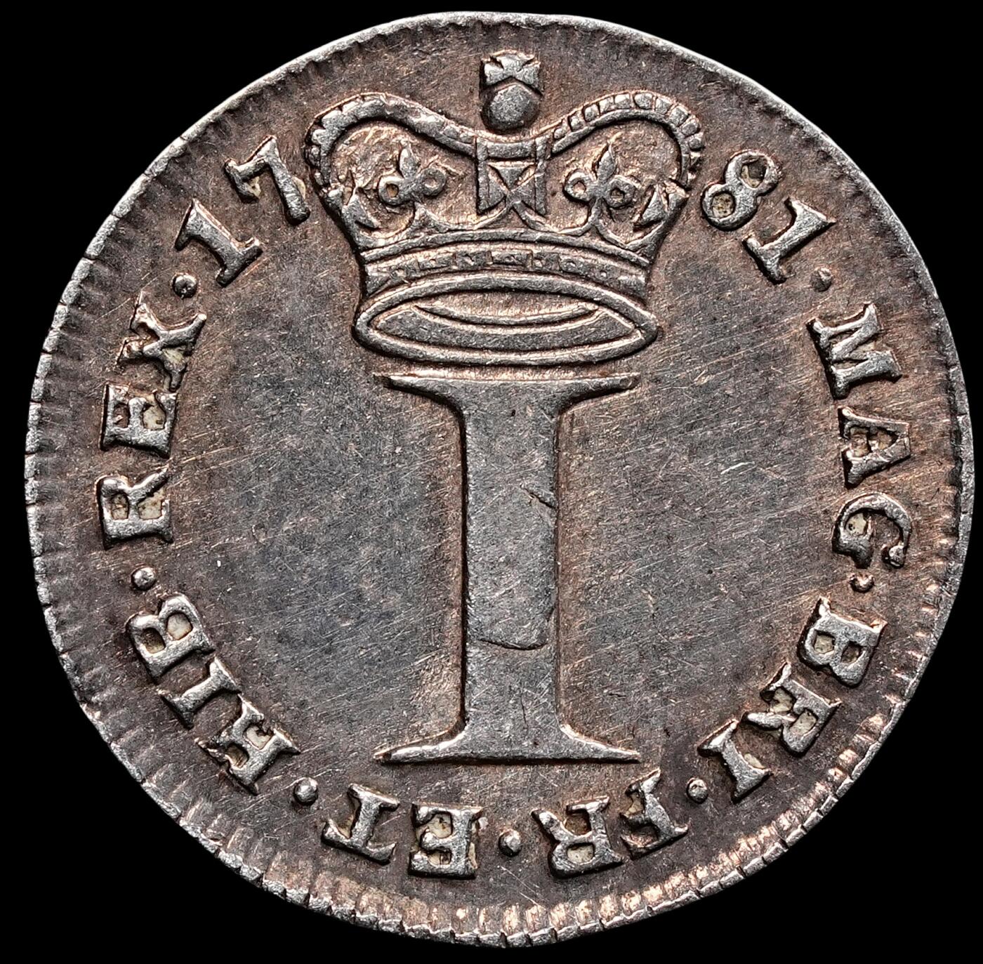 修遠堂世界钱币第七十七期 1781年英国1便士银币