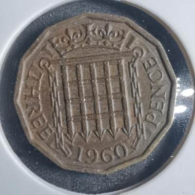 沼泽如烟--第774场 - 英国1960年3便士