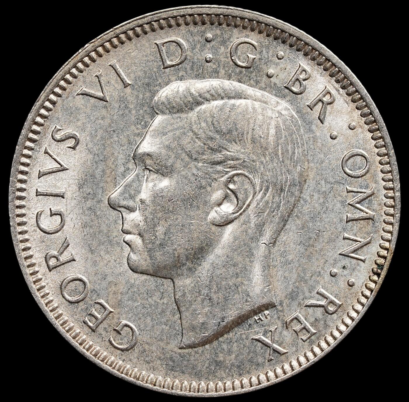 修遠堂世界钱币第七十七期 1942年英国1先令银币 原光