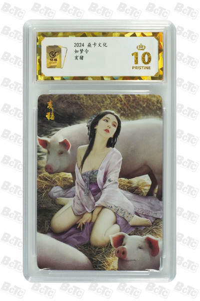 阳大大卡牌超级大甩拍第62期（周五晚上九点截拍，持续收拍品，进群福利早知道） - 炎卡文化 如梦令 亥猪 10分