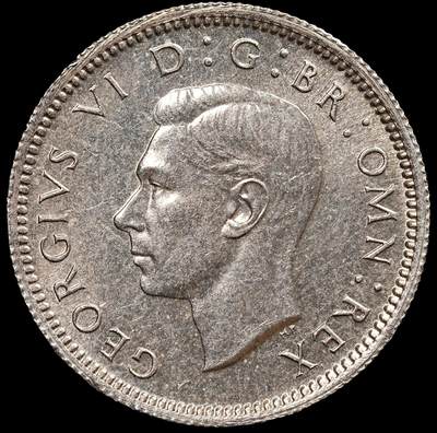 修遠堂世界钱币第七十七期 - 1946年英国6便士银币 原光