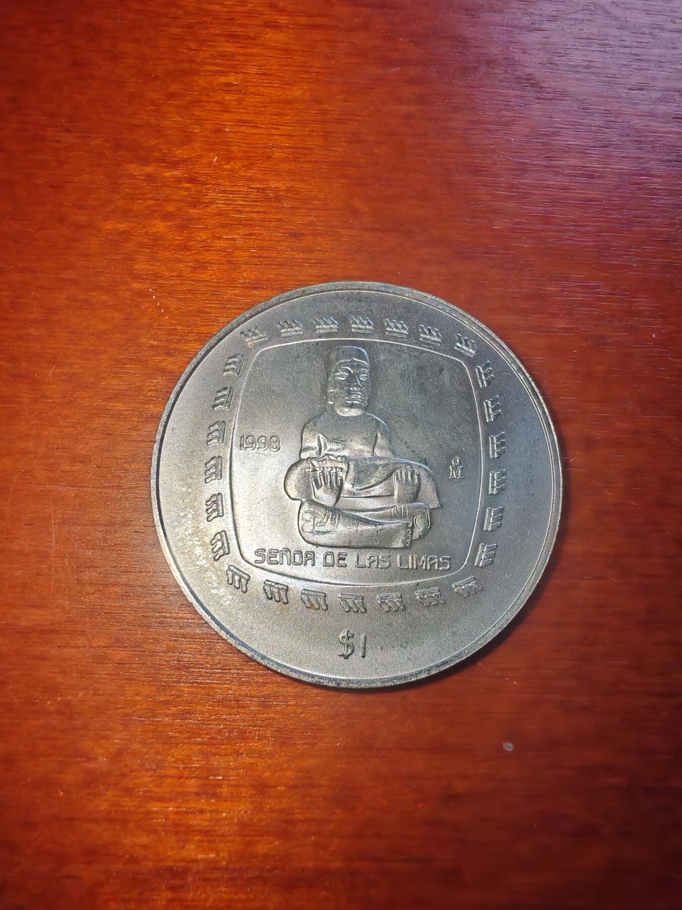 长老汇蛇年精选第十九场拍卖 1998墨西哥1比索磨砂银币，1/4盎司999银，2400枚，极少见