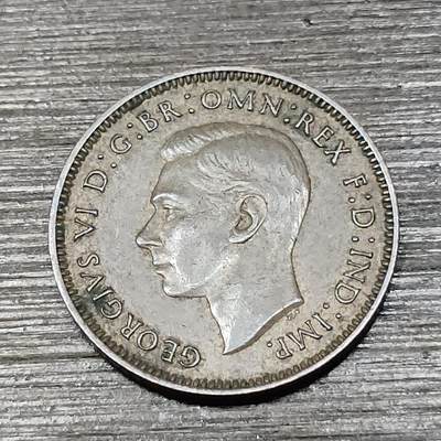 【铜匠收藏】★第125场★散币场，无佣金，30包邮。不满30元，支付5元运费。《接受代拍 代送NGC评级》 - 英国 1939年 1法新 铜币 乔六 知更鸟