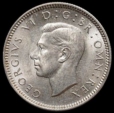 修遠堂世界钱币第七十七期 - 1939年英国6便士银币 原光