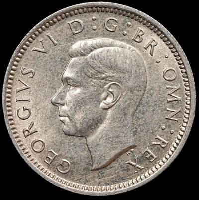 修遠堂世界钱币第七十七期 - 1942年英国6便士银币 原光