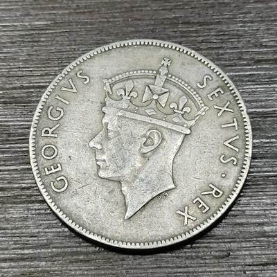 【铜匠收藏】★第125场★散币场，无佣金，30包邮。不满30元，支付5元运费。《接受代拍 代送NGC评级》 - 东非 1948年 1先令