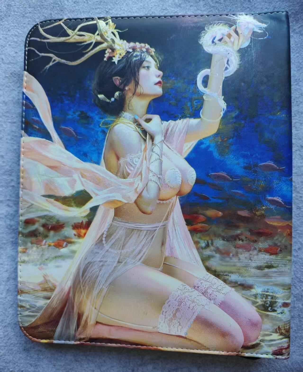 龙虎卡牌第四五场 （无佣金，满120包邮，欢迎送拍） 妖姬传9宫主题卡册 （含卡页 9.99新）