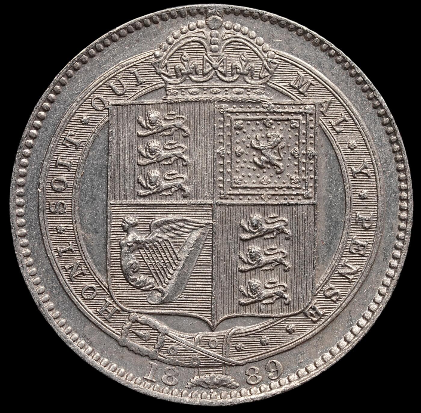 修遠堂世界钱币第七十七期 1889年英国1先令银币