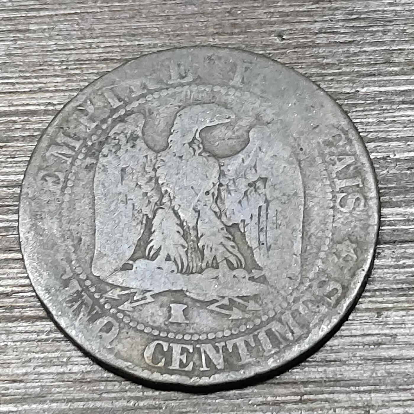 【铜匠收藏】★第125场★散币场，无佣金，30包邮。不满30元，支付5元运费。《接受代拍 代送NGC评级》 法国 5分 1856年 拿破仑三世