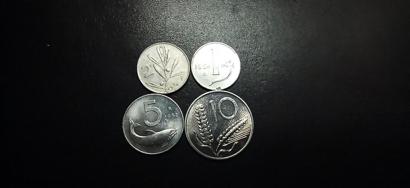 邮泉阁限时拍卖第十六场 各国硬币专场（拍卖结束后请付邮费，存留时间过长需全部邮寄） 意大利铝币4枚