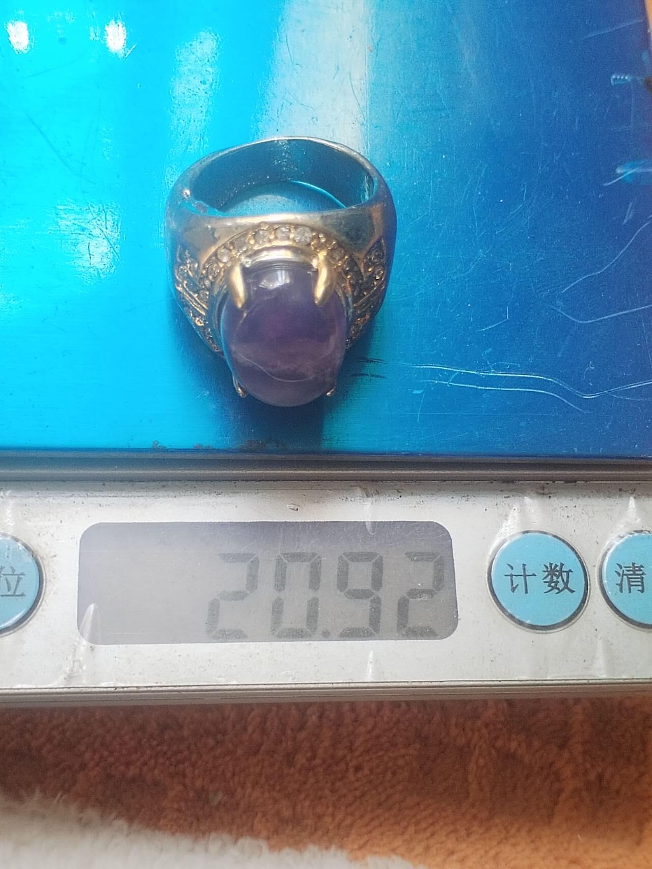 玉石 手串 手镯 手链专场 中亚回流 宝石老铜戒指。