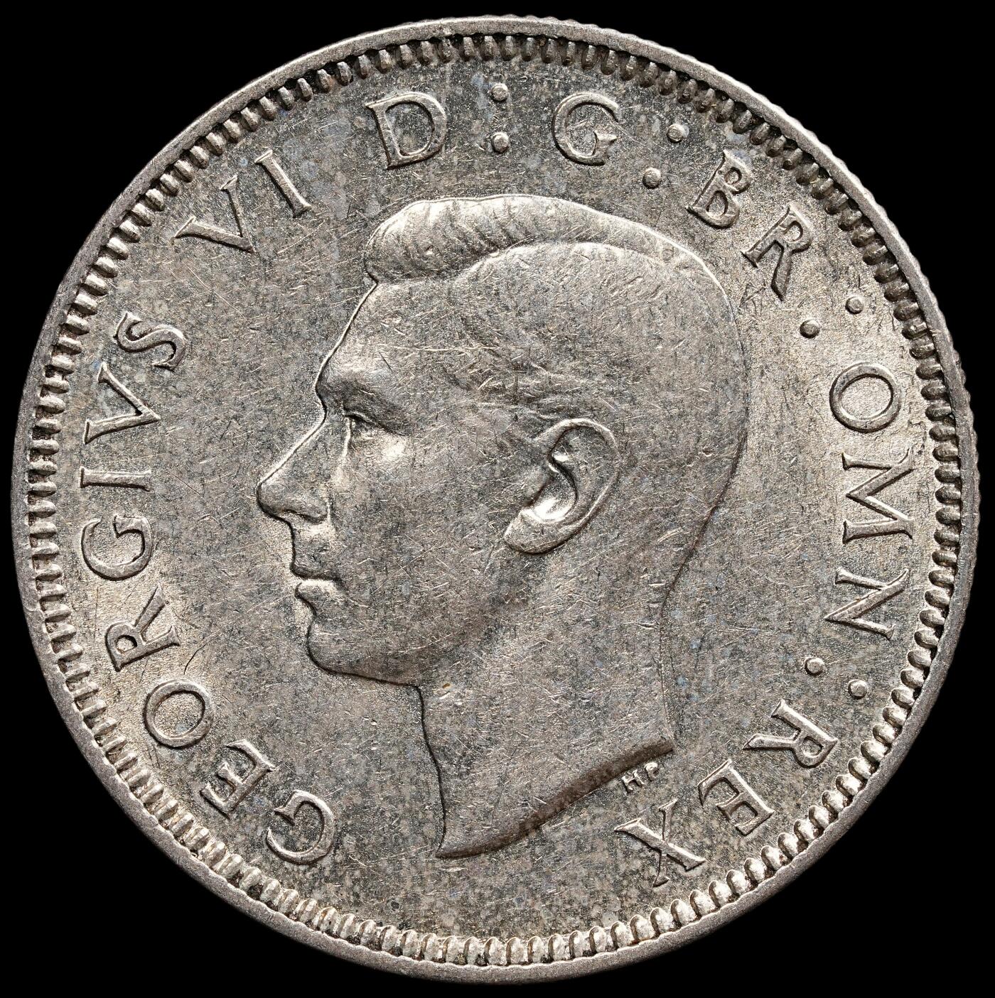 修遠堂世界钱币第七十七期 1938年英国1先令银币 原光