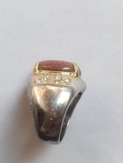 玉石 手串 手镯 手链专场 中亚回流 宝石老铜戒指。