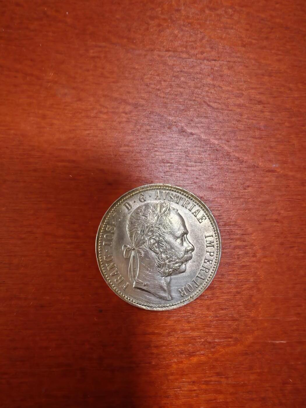 长老汇蛇年精选第十九场拍卖  1888奥地利1弗洛林银币，未流通品，发财年