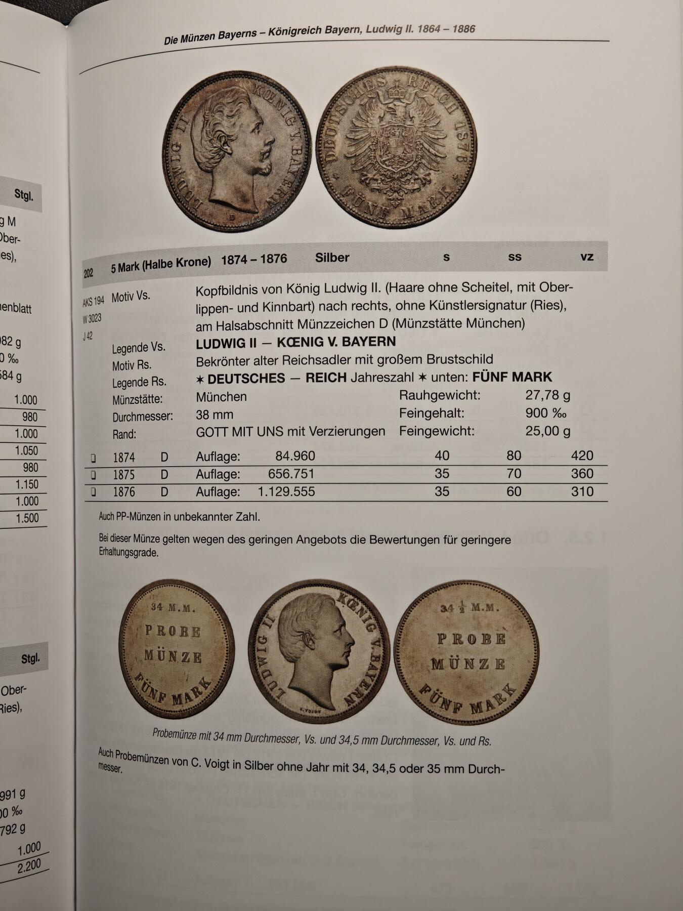 【德藏】世界币章拍卖第137期（拍品征集中~欢迎藏友联系） 全新未拆封 巴伐利亚1800-1925钱币目录 硬壳精装 全彩铜版纸印刷
