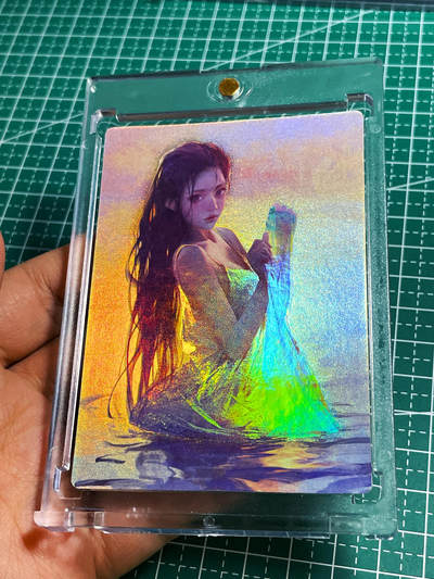 【带卡砖】众里寻她 我的青春期的女朋友 一张  磨砂彩闪卡  63*88