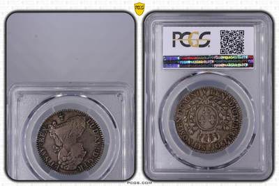18世纪欧洲精品银币 - 1790Ａ法国路易十六1/2埃居银币PC—MS63 