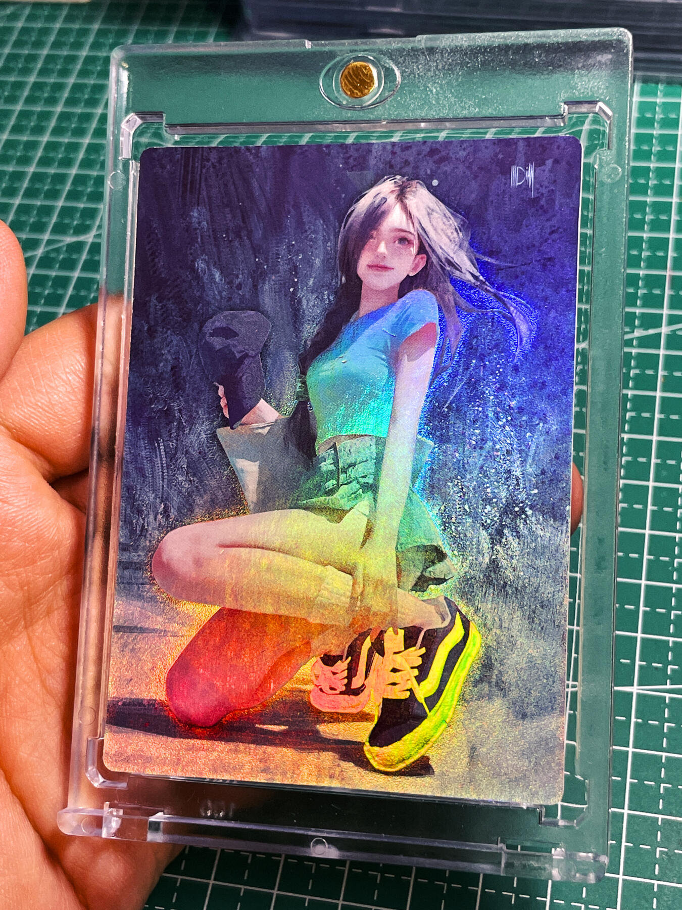 【带卡砖】众里寻她 我的青春期的女朋友 一张  磨砂彩闪卡  63*88