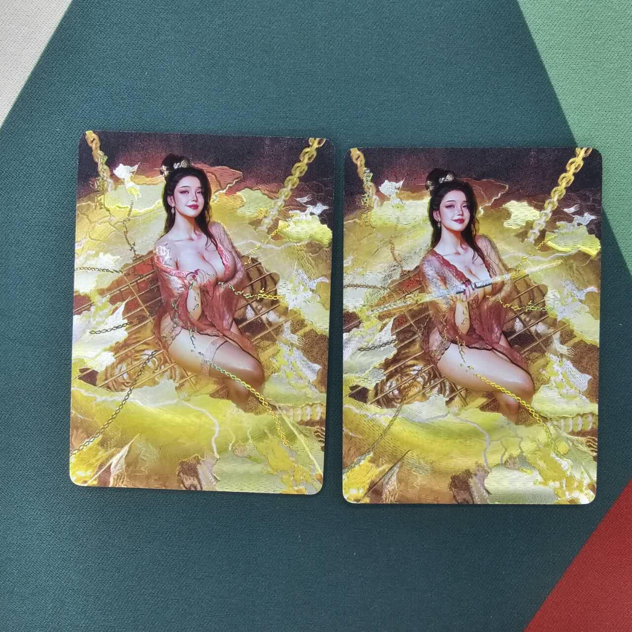 龙虎卡牌第四五场 （无佣金，满120包邮，欢迎送拍） 幻粗2张 焱卡 刷子 贾南风
