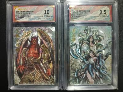 天玑星卡拍第一百零四期《7.14周一截拍》持续收拍收评中 满赠卡需备注 - 卡德曼 张建东 武韵红颜（西游礼盒）大鹏金翅雕+碧波潭 折光粗闪 保粹评级卡两张