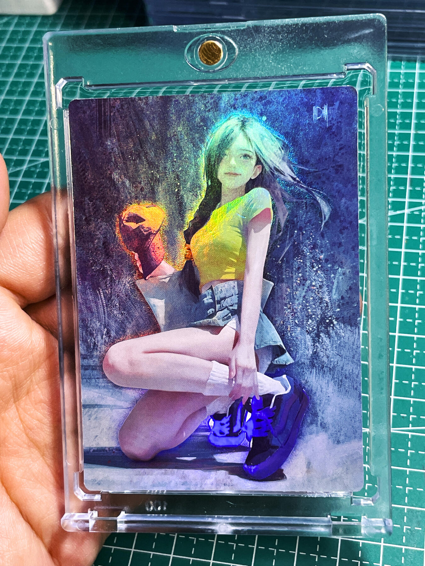 【带卡砖】众里寻她 我的青春期的女朋友 一张  磨砂彩闪卡  63*88
