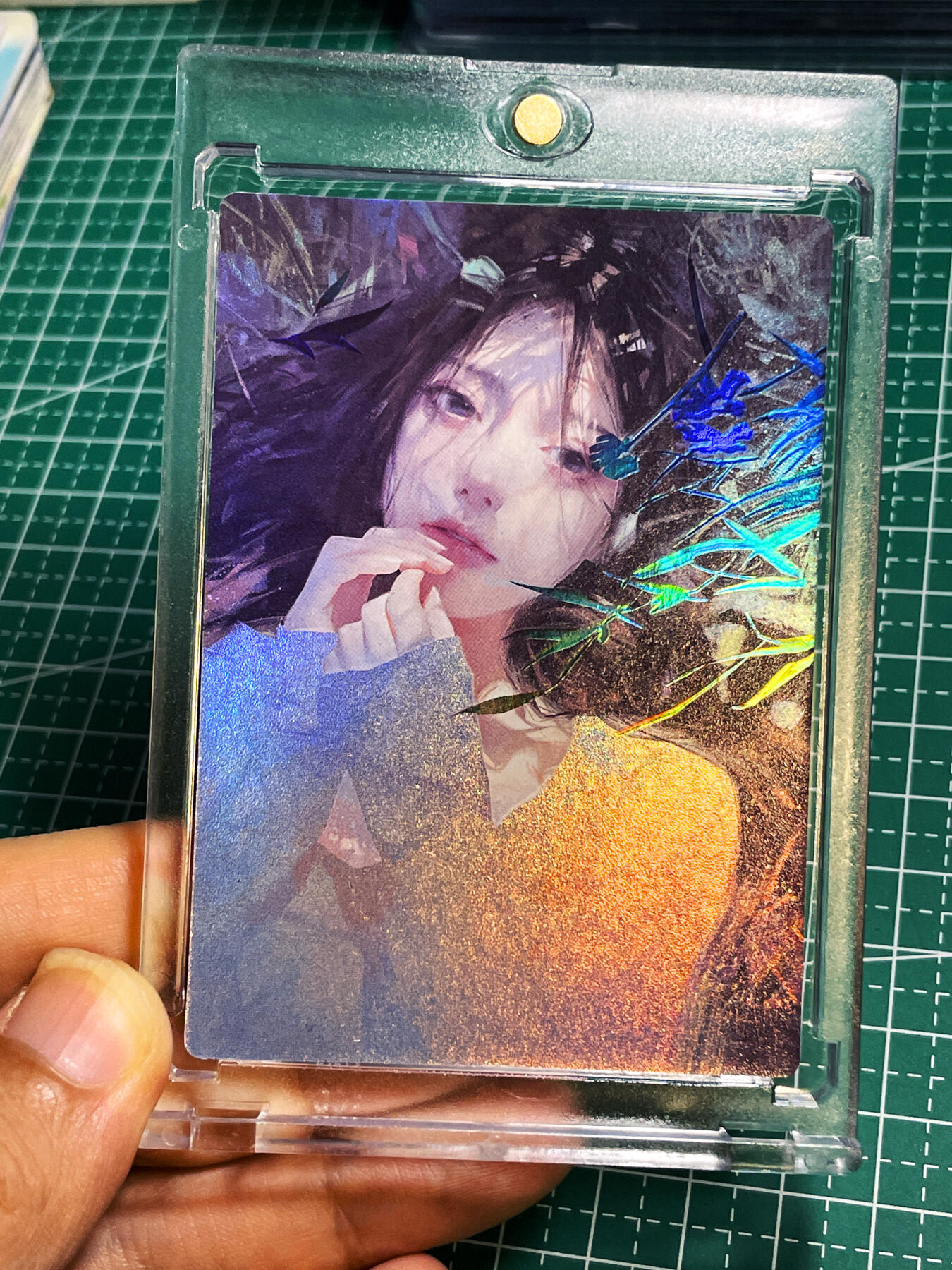 【带卡砖】众里寻她 我的青春期的女朋友 一张  磨砂彩闪卡  63*88